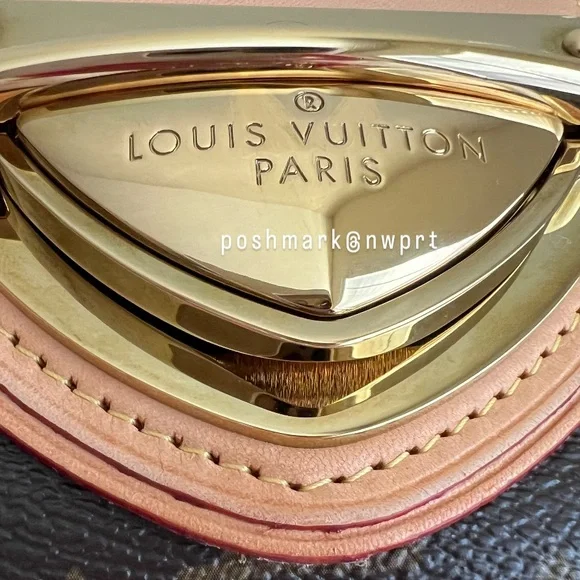 Louis Vuitton 💯 Beverly Pochette Clutch Vintage Monogram Shoulder Bag LV Logo - Picture 7 of 16